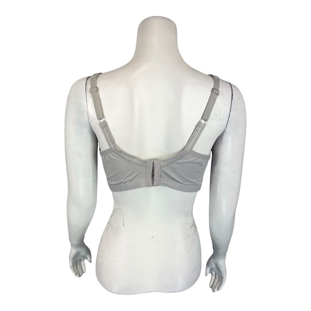 Breezies Women's Comfort Zone Full Coverage Underwire T-Shirt Bra Grey 34B Size - Picture 2 of 2